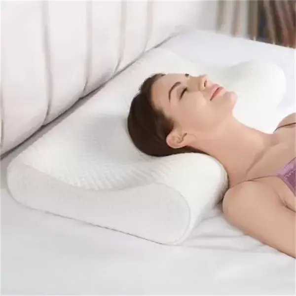 Sıcak satış akıllı fonksiyon B şekilli ergonomik ortopedik servikal bellek köpük boyun yastık
