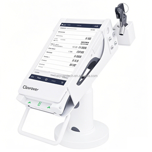 Chống trộm kim loại góc xoay WPOS-3 thiết bị đầu cuối chủ Đứng Thanh Toán Máy tính để bàn/Tường Khung giá cho wiseasy P3 Clover Felix 3/4 - Product Image 1