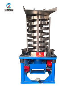 High Quality <strong>Spiral</strong> Vibrating Conveyor for Chemical Powder/Vertical Lift Conveyor / Vibrating Screw Elevator
