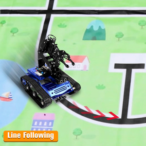 Hiwonder Tankbot traccia auto Robot caricato con braccio robotico per la programmazione STM32 - Product Image 6