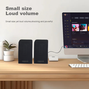 Sistema de música para cine en casa, monitor de estudio de alta fidelidad con Canal, altavoces de estantería, altavoz OEM para ordenador - Product Image 5