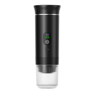 Biểu tượng tùy chỉnh Mini Thép không gỉ Espresso cà phê <span class=keywords><strong>Maker</strong></span> USB/Battery Powered xách tay ngoài trời cắm trại khách sạn sử dụng CE Máy viên nang - Product Image 1