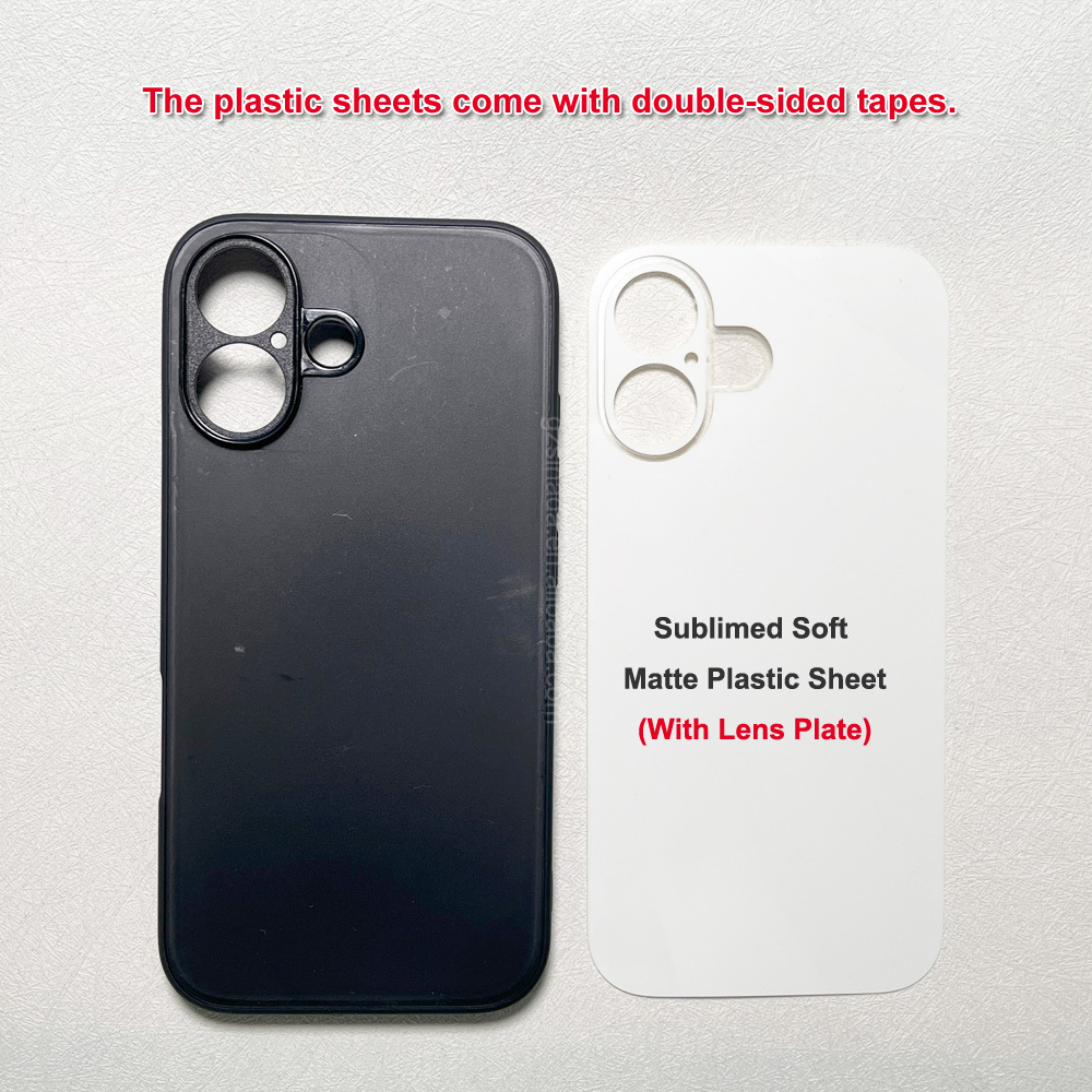 Black- Matte Soft Plastic Insert with Lens Plate