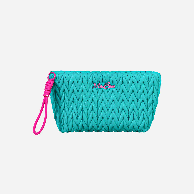 Dark green hexagon bag