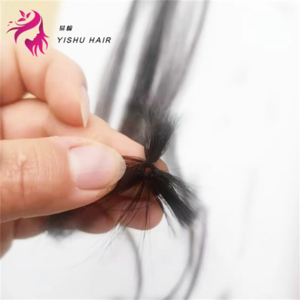ผมต่อแบบลอนคู่สำหรับต่อผมมนุษย์บริสุทธิ์100% สไตล์ขน H6 - Product Image 4
