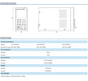 RK-1605HP Adjustable DC Regulated Power Supply <strong>Program</strong>-controlled Power Supply <strong>Constant</strong> Power DC Regulated - Product Image 6