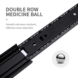 45 мм шарикоподшипник скользящая мебельная фурнитура Аксессуары полная направляющая телескопическая направляющая скольжения - Product Image 2