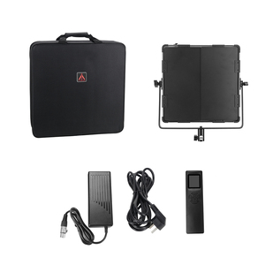 แผงไฟ LED DMX contral พร้อม barndoor สำหรับสตูดิโอ E-IMAGE E-1075 85W CRI95 1296ชิ้น - Product Image 6