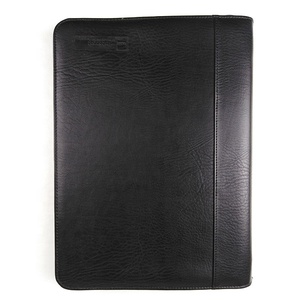 Custom PU Leather Portfolio Conference <strong>A4</strong> <strong>Size</strong> Office Handmade Cardboard Portfolio <strong>with</strong> Different <strong>Size</strong> Holder and <strong>Notepad</strong> - Product Image 2