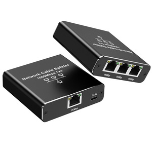 Gigabit Network Distributor 1-to-2 Network Port RJ45 Cable <strong>Splitter</strong> 1-to-4 Switching Route Audio <strong>Splitter</strong> &amp; Converter - Product Image 5