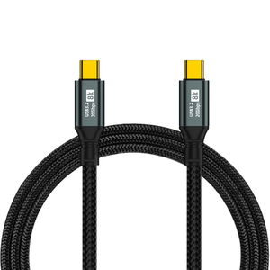 Iphone kablo şarj tipi c 100W şarj kablosu 20Gbps USB 3.2 hızlı USB şarj Apple iPhone 15 MacBook iPad için hızlı şarj - Product Image 1