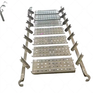 Andamio Escalera de acero con plataforma Escalera para andamio de Marco - Product Image 4