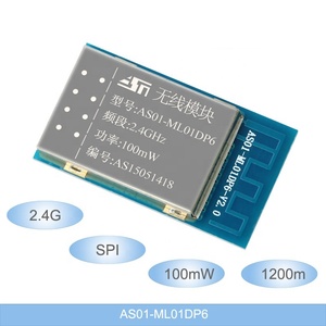 Módulo transceptor inalámbrico con escudo, antena de 2,4Hz, 100mW 1,2 km, nR24L01 + PA 2,4 + Lhz Hz