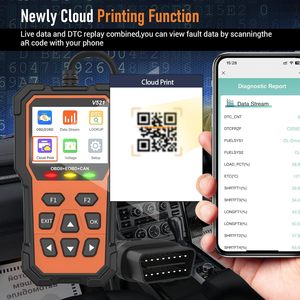 Fault <strong>Code</strong> Reader Scanner V521 Car OBD2 Scanner <strong>Code</strong> Reader Engine CAN Diagnostic <strong>Scan</strong> <strong>Tool</strong> Universal Data Print OBDII <strong>Scan</strong> <strong>Tool</strong> - Product Image 5