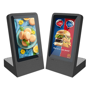 10.1&quot; Compact <strong>Digital</strong> Advertising Player - Tabletop/Desk Mount Mini Display Screen for Restaurant Menu, Retail Promotion - Product Image 1