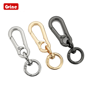 Hochwertige Handtasche <span class=keywords><strong>Hardware</strong></span> Tasche Riemen Hunde halsband Schnallen verschluss Metall Karabiner haken Drehbarer Karabiner haken Für Taschen zubehör