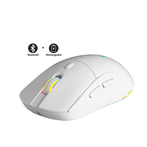 Tragbare Bluetooth RGB Wireless Maus Typ C Wiederauf ladbarer Laptop Computer Optisches Licht Gaming Maus Laptop Büro Verwendung - Product Image 1