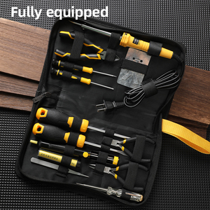 Deli EDL-C1013E #13pce of Household Daily Electrician Comprehensive Maintenance Box Manual Hardware Multi-functional <strong>Set</strong> - Product Image 4