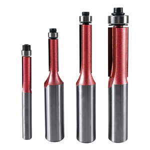 Customized <strong>High</strong> <strong>Quality</strong> 6mm 8mm 12mm Shank 2/3/4 Flute <strong>CNC</strong> Flush Trim Router Bit With Bearing for Woodworking <strong>Tools</strong> - Product Image 3