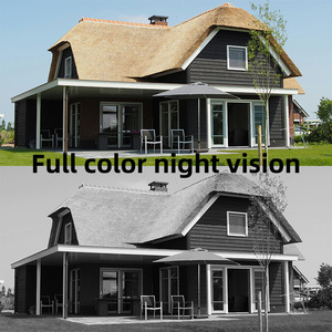 YGHT 4MP 1/2.8 "CMOS Cámara IP interior de doble lente con visión nocturna a todo color Detección humana Audio bidireccional Cámara de seguridad para el hogar