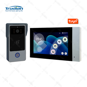 Trudian 1080p Wifi Door Phones Intercom Bell Camera Ip Video Intercom System Tuya Ring Timbre Cámara DE SEGURIDAD Smart Gate Bell - Product Image 1