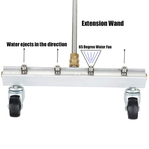 เครื่องฉีดล้างเกียร์ด้วยแรงดัน4000PSI พร้อมแท่งยาว13นิ้ว2อันและแท่งมุม30องศา1อัน (เกียร์ลงจอด4หัวฉีด) - Product Image 5