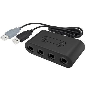3 in 1 GC Controller Adapter für Nintendo Switch/WiU/PC 4 GameCube Controller Konverter Für Nintendo Switch mit USB Kabel - Product Image 1