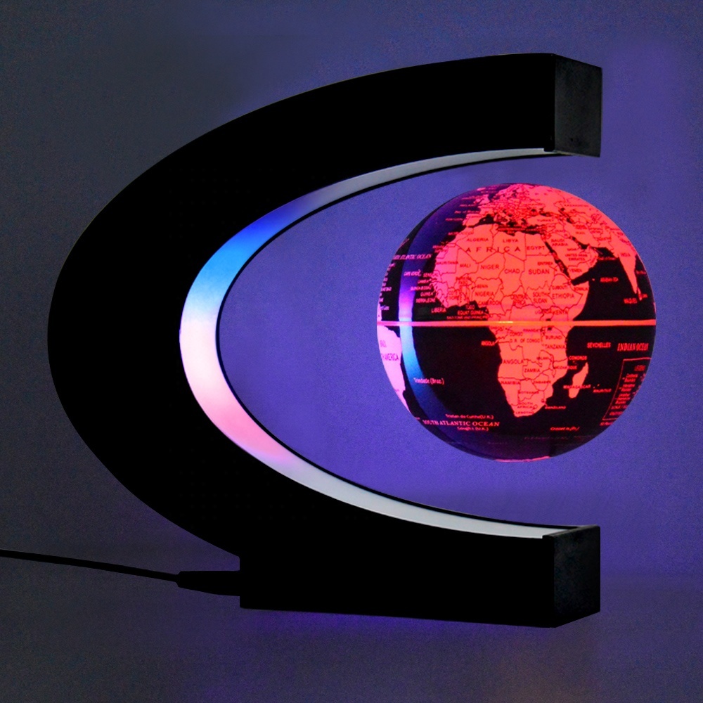 C3-Color lighting black white globe