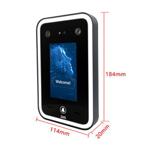 Kostenloses SDK WG26/34 RFID Biometrische Zugangs kontrolle Gesichts erkennung RS485 RS232 QR Code Access Controller - Product Image 4