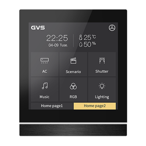GVS KNX/EIB Touch Screen pannello di controllo 5 pollici per Smart Home Hotel sistema di automazione degli edifici Smart touch pannello - Product Image 6