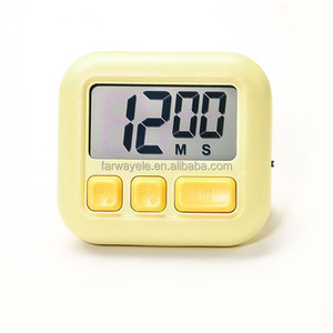 Carino Cubo Magnetico timer per Bambini di Produttività timer Mini display Lcd Elettronico Digitale Cucina Gestione del Tempo - Product Image 1