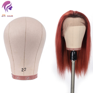 Blockkopf Korkkopf für Perücken mit Ständer, Korkenleinkopf für Perückentrocknung Herstellung von Mannequins Werkslieferung