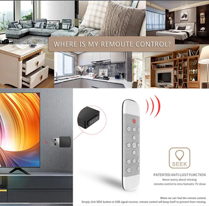 Q40 Smart TV Remote <strong>Control</strong> Voice Air Mouse Anti-Lost Seek <strong>Function</strong> Black White Color 2.4G Wireless Mini <strong>Keyboard</strong> Backlit