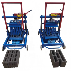 Durevole 220V manuale ad incastro blocchi cavi mattoni che fanno macchina con cuscinetti durevoli componente di nucleo per cemento grezzo - Product Image 3