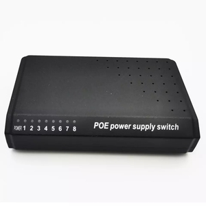 VLAN PoE電源スイッチを備えた8ポートパッシブ10/100Mイーサネットネットワークリバーススポスイッチ - Product Image 1
