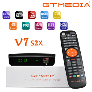 GTMEDIA V7 S2X DVB-S/S2/S2X ricevitore digitale TV satellitare Box Decoder in chiaro - Product Image 3