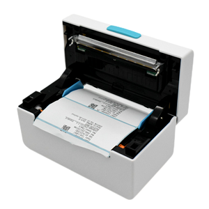 Küçük iş için 203dpi çözünürlük etiket yazıcı makinesi 110mm termal etiket nakliye yazıcı barkod yazıcı fabrika kullanımı - Product Image 6