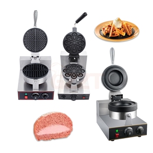 110V 220V商用不粘锅旋转三明治汉堡机电动三明治冰淇淋汉堡机 - Product Image 2