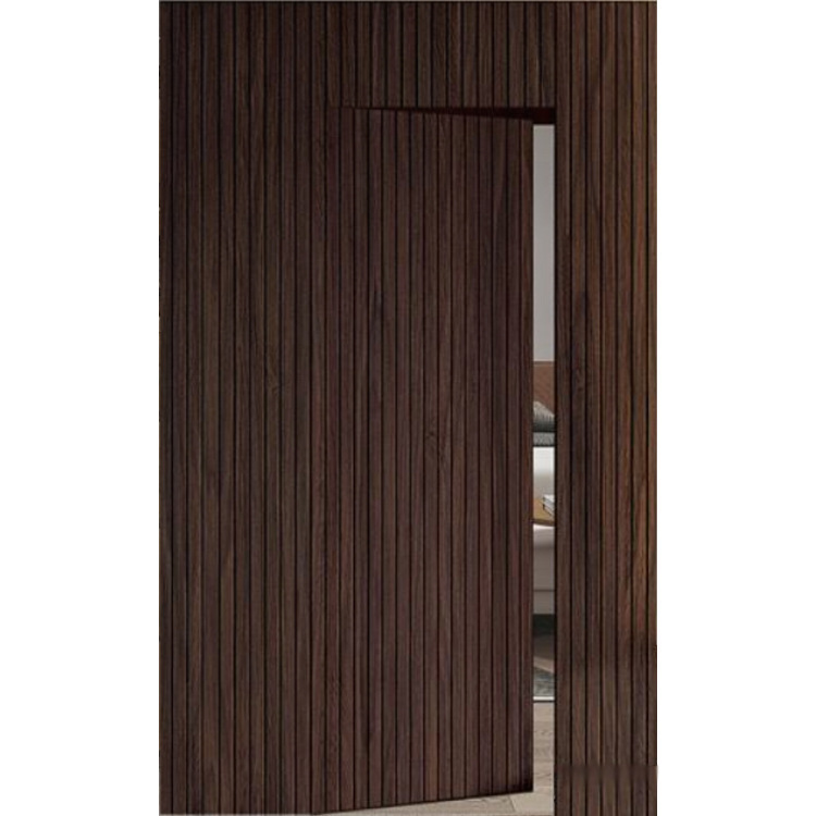 Panneaux composites en bois massif, porte invisible ne...
