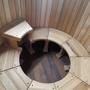 Hochwertiges Sauna fass Zubehör Sauna Barrel Schöpf löffel gefüttert Premium Pine Sauna Barrel - Product Image 5