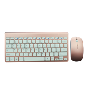 2.4G Wireless LED Backlit <strong>Keyboard</strong> Mouse Combo Set Portable Mini for Notebook Laptop Mac Desktop PC Computer Smart TV &amp; PS4 - Product Image 4