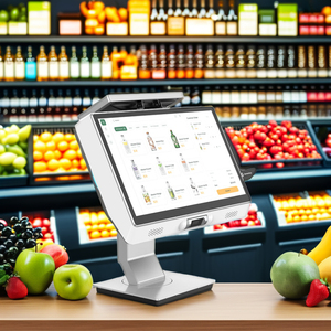 Tableta con pantalla táctil de doble escala de 13,3 pulgadas Android/Windows 10/11 con software de sistema POS móvil para cámara compatible con pago - Product Image 3
