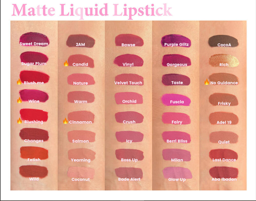 1pc matte
