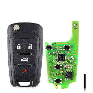Xhorse กุญแจรีโมทแบบมีสาย XKBU01EN สำหรับ Buick Flip 4ปุ่มรีโมทรถยนต์แบบสากลคีย์เวอร์ชันภาษาอังกฤษสำหรับเครื่องมือคีย์ VDI - Product Image 5