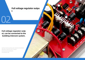 Adaptador de corriente de Control DE ACCESO DC 12V 3A Sistema de Control de bloqueo de puerta con entrada de 240V 50Hz/60Hz Controlador de suministro de acceso de salida - Product Image 5