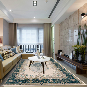 Thảm trải sàn nhung mềm mại, thiết kế Ba Tư, giá rẻ, chất liệu nhung mềm, không trơn trượt, từ nhà cung cấp Trung Quốc - Product Image 2