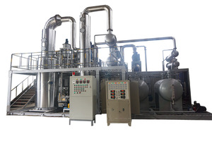 Good Quality Continuous Used Black Engine Oil <strong>Recycling</strong> to Base Oil Distillation Machine