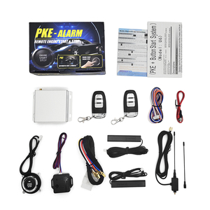 Control remoto Auto Start PKE Kit de entrada sin llave Universal Car Engine Push Button Start/Stop System - Product Image 6