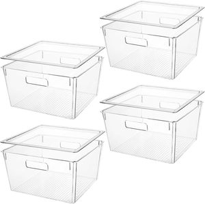 多用途プラスチック収納ボックス & ビン新しいファッション多用途様々な省スペース - Product Image 1