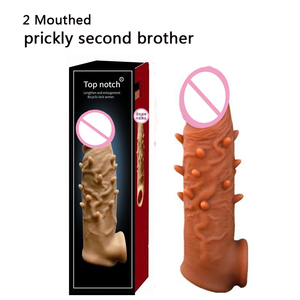 Мужской фаллоимитатор, презерватив, товары для взрослых, игрушки для взрослых, прямые продажи с фабрики, очень популярные мягкие силиконовые носимые фаллоимитаторы, секс-игрушки - Product Image 4